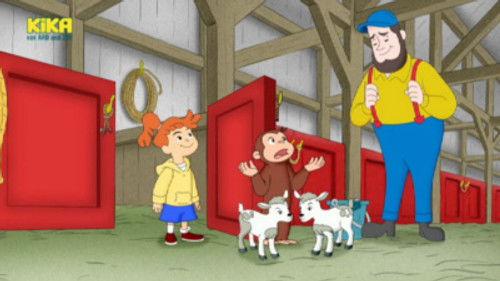 Curious George Season 7 Episode 11 - George and Allie's Lawn Service