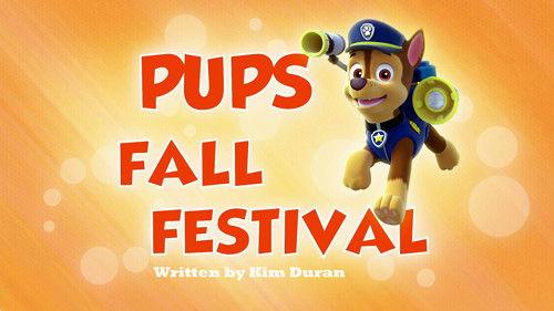 undefined Season 1 Episode 29 - Pups Fall Festival