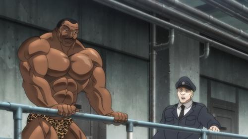 Baki Hanma Season 1 Episode 11 - The Prison Guard talks about it
