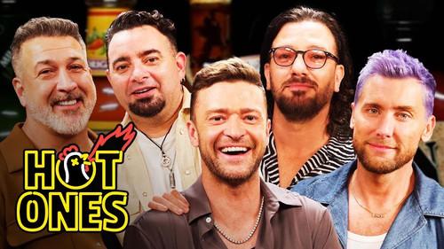 Hot Ones Season 22 Episode 1 - *NSYNC Breaks Another Record While Eating Spicy Wings