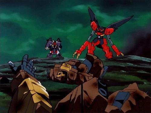 After War Gundam X Season 1 Episode 9 - As It Rains in the Streets…