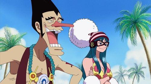 One Piece Season 11 Episode 382 - The Slow-Slow Menace! 'Silver Fox' Foxy Returns!