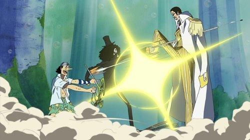 undefined Season 11 Episode 404 - Admiral Kizaru's Fierce Assault! The Straw Hats Face Certain Death!