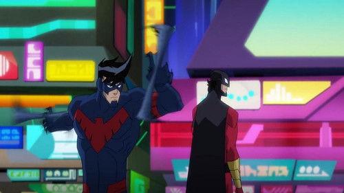 Batman Unlimited Season 1 Episode 3 - Red Robin and Nightwing Take Down Killer Croc