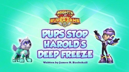 PAW Patrol Season 6 Episode 18 - Mighty Pups, Super Paws: Pups Stop Harold's Deep Freeze