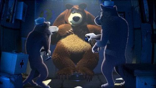 Masha and the Bear Season 3 Episode 14 - Tee for Three