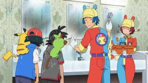Pokémon Season 24 Episode 13 - Searching for Service with a Smile!