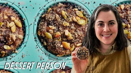 Dessert Person with Claire Saffitz Season 2 Episode 10 - Claire Saffitz Makes Seedy Maple Breakfast Muffins
