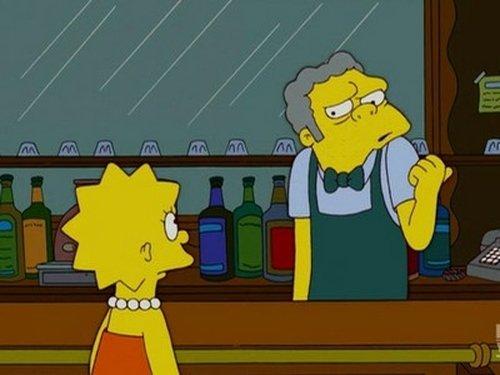 The Simpsons Season 18 Episode 6 - Moe'N'a Lisa