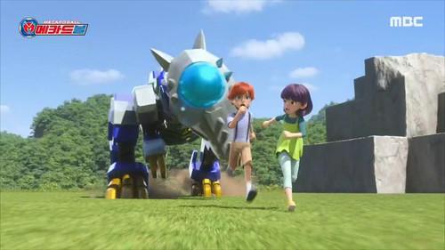 Mecard Ball Season 1 Episode 5 - Dinosaur Mechanimal Pachyla