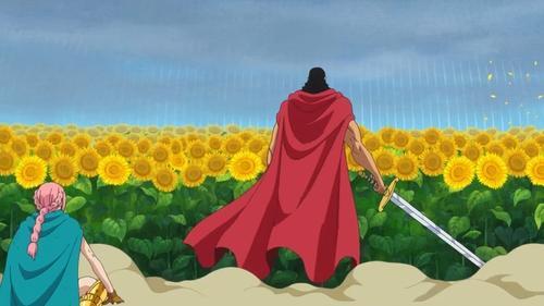 One Piece Season 17 Episode 696 - A Tearful Reunion! Rebecca and Kyros!