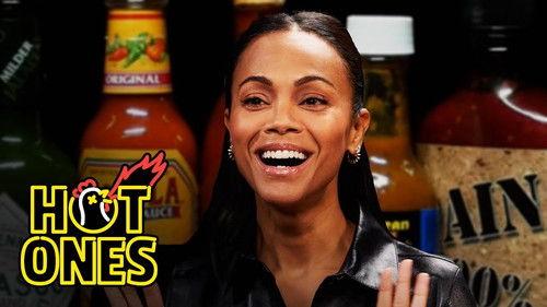 Hot Ones Season 19 Episode 10 - Zoe Saldaña Gets Scorched by Spicy Wings