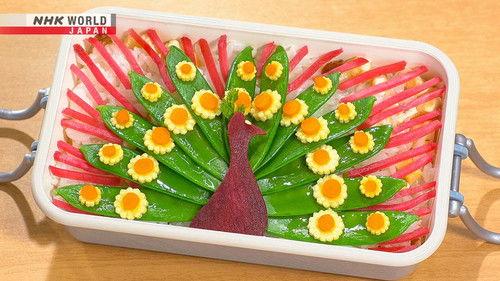 BENTO EXPO Season 8 Episode 1 - Chirashi-zushi Peacock Bento & Glass Noodle Lion Bento