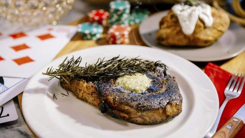 The Kitchen Season 24 Episode 5 - High Roller Steakhouse Dinner -- At Home!