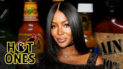 Hot Ones Season 13 Episode 3 - Naomi Campbell Almost Faints While Eating Spicy Wings