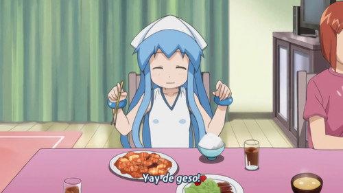 Squid Girl Season 2 Episode 6 - Won't You Go Jogging!? / Aren't you Special Police!? / Won't You Go on An Adventure!?
