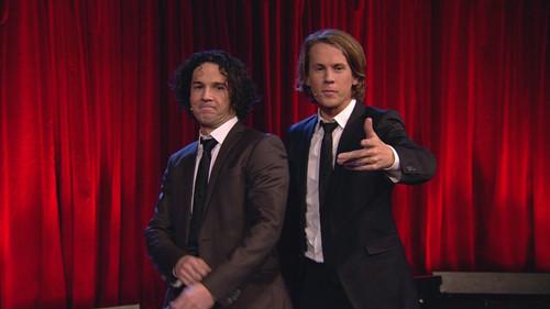 I kveld med Ylvis Season 2 Episode 16 - Bård Tufte Johansen, Harald Eia and Åse Klevland
