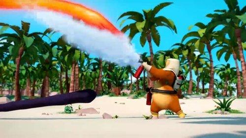 Grizzy & the Lemmings Season 3 Episode 20 - Earthquake-Proof Bear