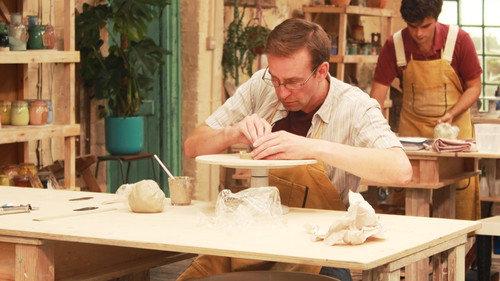 The Great Pottery Throw Down Season 6 Episode 2 - Keepsake Box and Blindfold Challenge