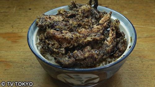 Solitary Gourmet Season 2 Episode 2 - Black Tempura on Rice of Ningyo-cho, Nihon-Bashi, Chuo Ward