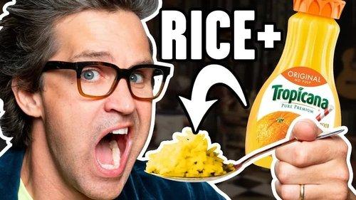 Good Mythical Morning Season 18 Episode 23 - Cooking Rice In Different Liquids (Taste Test)