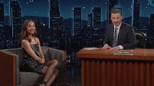 Jimmy Kimmel Live! Season 23 Episode 72 - 2/10/2025 Mon, Zoe Saldaña, Patrick Schwarzenegger, JOHNNYSWIM featuring Tobe Nwigwe