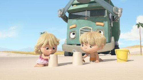 Trash Truck Season 2 Episode 7 - Beach Day