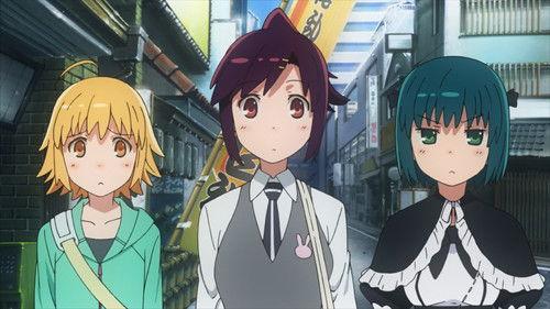 Joshiraku Season 1 Episode 1 - Normal Dialogue / Different Clothes / Shouting Instructions