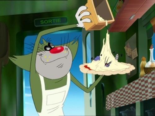 Oggy and the Cockroaches Season 3 Episode 28 - Fancy-a-Pizza