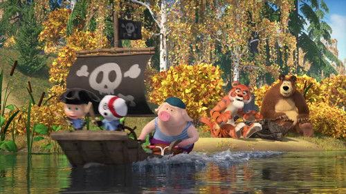 Masha and the Bear Season 5 Episode 11 - Treasure Island