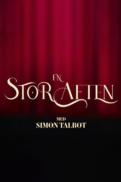 En stor aften med Simon Talbot poster