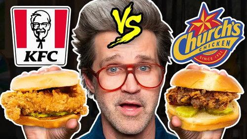 Good Mythical Morning Season 27 Episode 7 - KFC vs. Church's Chicken Taste Test | FOOD FEUDS