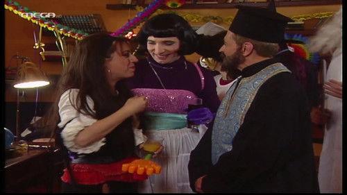 I love you you love me Season 1 Episode 18 - Se apokriatiko katastima, Se apokriatiko party, Sto italiko me tin Tzina