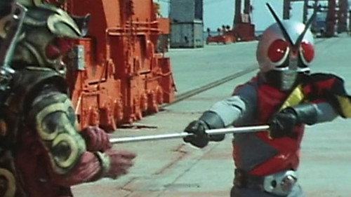Kamen Rider X Season 1 Episode 10 - G.O.D. Secret Police! Apollo Geist!!