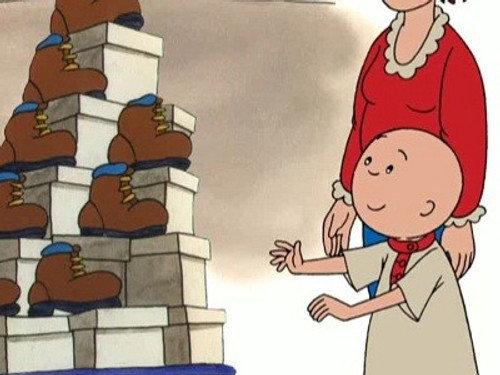 Caillou Season 1 Episode 26 - Caillou's New Shoes
