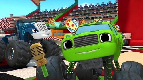 Blaze and the Monster Machines Season 7 Episode 3 - The Great Pizza Race