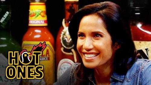 Hot Ones Season 3 Episode 1 - Padma Lakshmi Gracefully Destroys Spicy Wings
