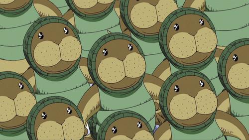 One Piece Season 4 Episode 96 - Erumalu, The City of Green and the Kung Fu Dugongs!!