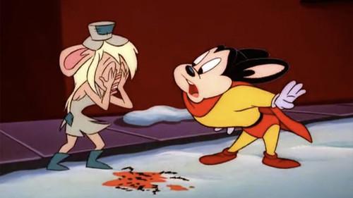 Mighty Mouse: The New Adventures Season 1 Episode 7 - The Littlest Tramp / Puffy Goes Berserk