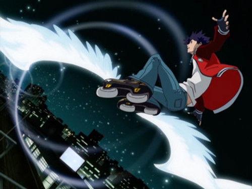 Air Gear Season 1 Episode 9 - Clash! Buffalo vs. Great White Shark