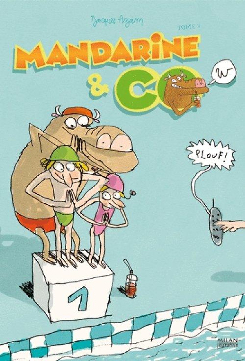 Mandarine & Cow poster