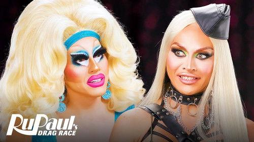 The Pit Stop Season 18 Episode 8 - Trixie Mattel & Sasha Colby Serve and Snatch!