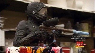 Cake Boss Season 3 Episode 10 - Color, Camouflage and Cupcake Day