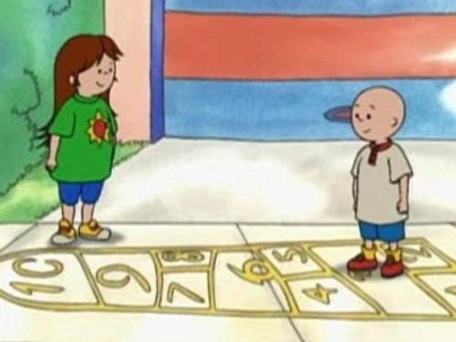 Caillou Season 1 Episode 17 - Caillou Goes Round the Block