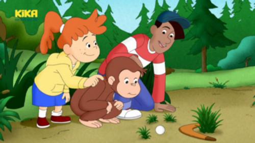 Curious George Season 7 Episode 10 - Curious George's Egg Hunt