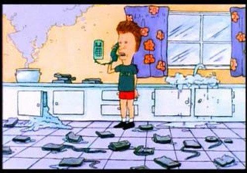 Beavis and Butt-Head Season 3 Episode 8 - Cleaning House