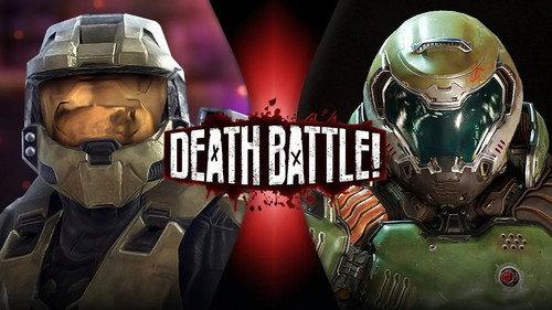 Death Battle! Season 1 Episode 18 - Master Chief VS Doomguy (2011)