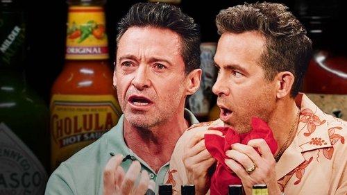 Hot Ones Season 24 Episode 10 - Ryan Reynolds and Hugh Jackman Go Claws Out WHile Eating Spicy Wings