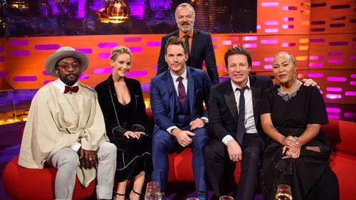The Graham Norton Show Season 20 Episode 9 - Jennifer Lawrence, Chris Pratt, Jamie Oliver, Will.i.am, Emeli Sande