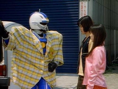 Gekisou Sentai Carranger Season 1 Episode 17 - Wearing Authority, Head-On Collision!